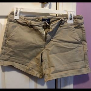 American Eagle Khaki Shorts